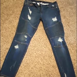 Judy Blue Moto Jeans